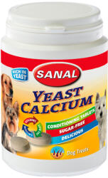 Sanal Yeast-Calcium Suplimente pentru câini 150 g