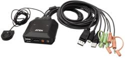 ATEN KVM (USB, DP, Audio) 2: 1, DP + USB-C, USB (CS52DP)