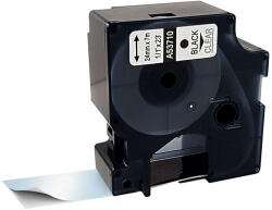 AIMO Etichete compatibile DYMO LabelManager 24 mm negru pe transparent pentru inventar, depozitare si identificare vizibila S0720920 (A53710)