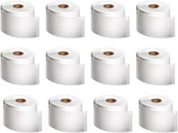 DYMO Set 12 role etichete multifunctionale DYMO LabelWriter 54 70 mm pentru organizare, inventariere si identificare 2234185 (2234185)