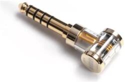 DDHIFI DJ44AG Adapter 4.4mm Pentaconn dugó és 2.5mm szimmetrikus aljzat aranyozott csatlakozóval fekete (DDHIFI-DJ44AG-BLACK)
