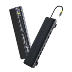 Baseus EliteJoy-EH3 hub, 12in1, Gri (B0114200) (B0114200)