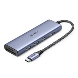 UGREEN CM511 hub, 3 x USB-A 3.0, HDMI 4K, Gri (20956A)