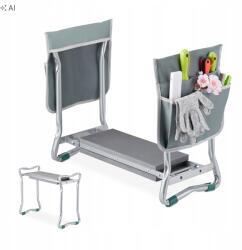 Relaxdays Térdelő pad ülőke kerti szék 2in1 összecsukható kerti Relaxdays (10041394)