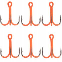 Mikado Horgony Mikado Jaws Uv Orange Rozmar 2/0 6db (HJA02-2/0-UV)