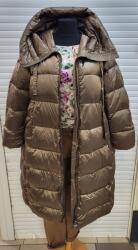 Max Mara Aranyos Trapéz Kabát Max Mara Kacsa Pehely Arany 40/38