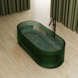 Rune Cada freestanding din rasina Rune MonBlari 170x75 cm verde transparent (MR-T88861)