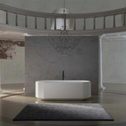 Rune Cada freestanding din compozit Rune MonBlari Beryl 170x75 cm alb mat (MR-86601 1700x750x550mm)