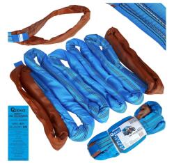 Geko Cablu de remorcare din poliester 42t 6m lățime 80mm 82174 (G03971)