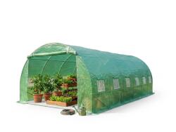 John Gardener Solar de grădină 3x6x2m cu folie UV și 12 ferestre 82275 (G73296)