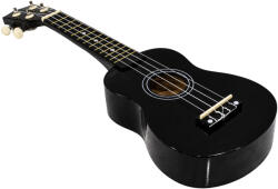 Winzz AU01L ukulele + hordtáska - FEKETE