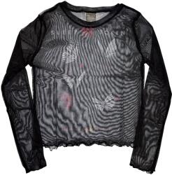 Sleep Token Butterflies Crop Top Black S Női (SLTKMCT15LB01)