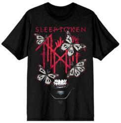 Sleep Token Rhys Logo Face Rövid ujjú póló Black XL (SLTKTS45MB04)