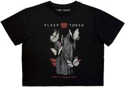 Sleep Token Butterflies Crop Top Black S Női (SLTKCT15LB01)