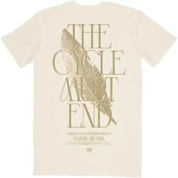 Sleep Token The Cycle Must End (Back Print) Rövid ujjú póló Natural M (SLTKTS42MNAT02)