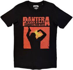 Pantera Cowboys From Hell Rövid ujjú póló Black L (PANTS45MB03)
