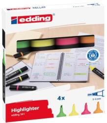 edding Set de evidențiatoare edding 341 BA/4S