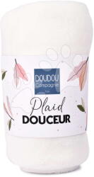 Doudou Deka pre bábätko White Blanket Doudou et Compagnie biela 100*70 cm od 0 mes DC4570 (DC4570)