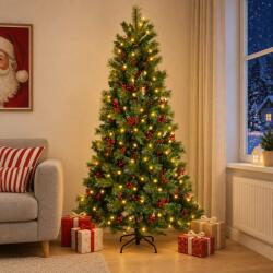 vidaXL Brad de Crăciun artificial cu ramuri articulare 180 cm (3466294-3466294)
