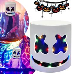 Ijesztő Maszk Halloween Jelmez Férfiaknak És Nőknek, Dj Party Maszk (Maska DJ)