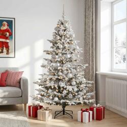  Brad de Crăciun artificial cu glob 180 cm 300 LED-uri Alb cald (3466935-3466935)