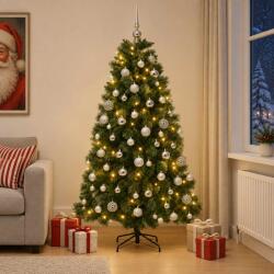  Brad de Crăciun artificial cu glob 210 cm 300 LED-uri Alb cald (3461313-3461313)