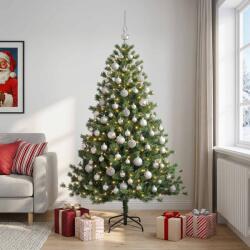  Brad de Crăciun artificial cu glob 210 cm 300 LED-uri Alb cald (3466906-3466906)