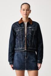 Guess Jeans geacă de tranziție pentru femei din denim 9BY2-KUDYHY_59X (W6BN02.D1811)