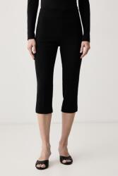 Patrizia Pepe pantaloni capri pentru femei cu acetat 9BY2-SPDYYU_99X (2P0113.C0306)