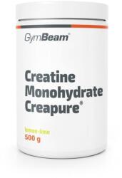 GymBeam Monohidrat de creatină Creapure® 500 g lemon-lime
