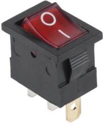 Lechpol Intrerupator on/off rosu 230V (PRK0120B)