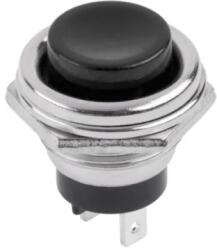 Lechpol Intrerupator push on negru PBS26B (PRK0019A)