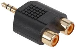 Lechpol Adaptor jack 3.5 mm tata la 2x RCA mama, aurit (ZLA0299)