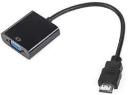 Cabletech Adaptor HDMI tata la VGA mama cu audio (KOM0843)
