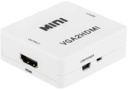 Cabletech Convertor VGA & audio la HDMI (KOM0846)