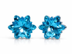 HÓPEHELY bedugós fülbevaló - 12 mm (dark aquamarine) (2026102204)