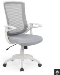 HM 20 Scaun directorial HM Igor, Ergonomic, Cadru Polipropilena, Tapiterie Mesh, Inaltime ajustabila, 100 kg, 114x66x63 cm, Alb Gri (00001707)