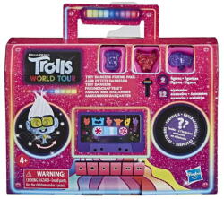 Trolls Set 2 figurine Trolls Tiny Dancers, cu 12 accesorii, 4 ani+, Multicolor, 3 cm (5010993653843) - vexio Figurina