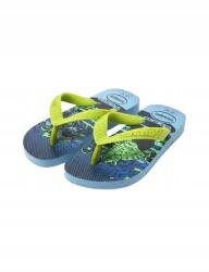Havaianas Klasszikus Papucs Zöld Csíkkal 23-24 J0A