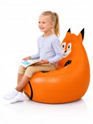 Bestway Felfújható fotel pumpás háttámlával gyerekeknek Bestway puff napozóágy róka (6941607331606)