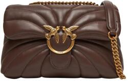 PINKO Barna postás táska női steppelt Love Puff Classic CL Butterfly (100038 A1EX)