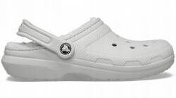 Crocs Classic Lined uniszex bélelt papucs, szürke, Eu 36/37, Us M4/W6