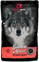 Alpha Spirit Dog Salmon Mousse 12 x 85 g
