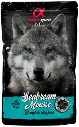 Alpha Spirit Dog Sea Bream Mousse 12 x 85 g