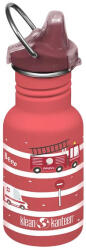 Klean Kanteen Kid Classic Narrow 12oz (w/ Kid Sippy Cap) Culoare: roșu (1011980)