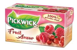 Pickwick Fruit Amour Gyümölcstea - Vörösáfonya-Málna 20 filter