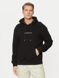 GUESS Eredeti Hosszú Ujjú Kapucnis Pulóver Fekete XL