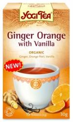 YOGI TEA Narancsos Gyömbér Tea Vaníliával 17 filter