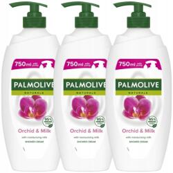 Palmolive Naturals Orchid & Milk Krémes tusfürdő 3x750ml
