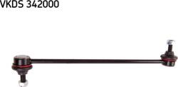 SKF VKDS 342000 - Brat / bieleta suspensie, stabilizator - Bieleta bara stabilizatoare fata stanga / dreapta 315mm FIAT PANDA. PANDA - HATCHBACK 1.1 - 1.4CNG 09.03 - - SKF-VKDS 342000 (SKFVKDS342000)